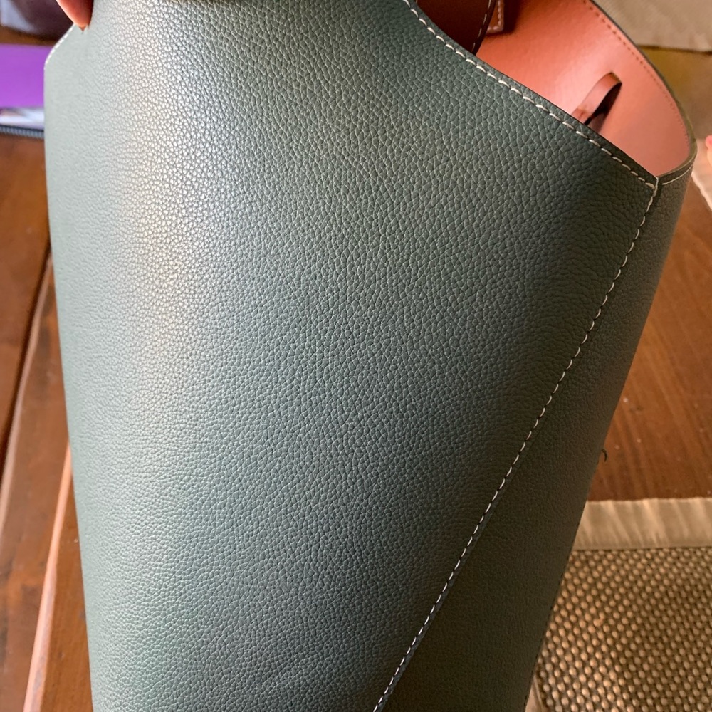 Teal purse